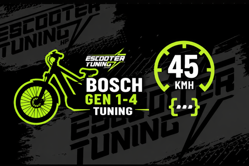 Bosch E-Bike Tuning via License Code – Unlock Your E-Bike in Minutes (Gen 1–4)