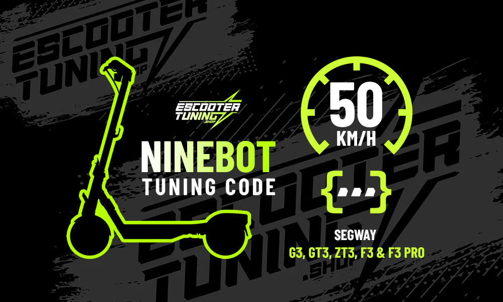 *NEW VERSION* Unlock Full Speed – Segway G3, GT3, ZT3, F3, F3 Pro Tuning Code